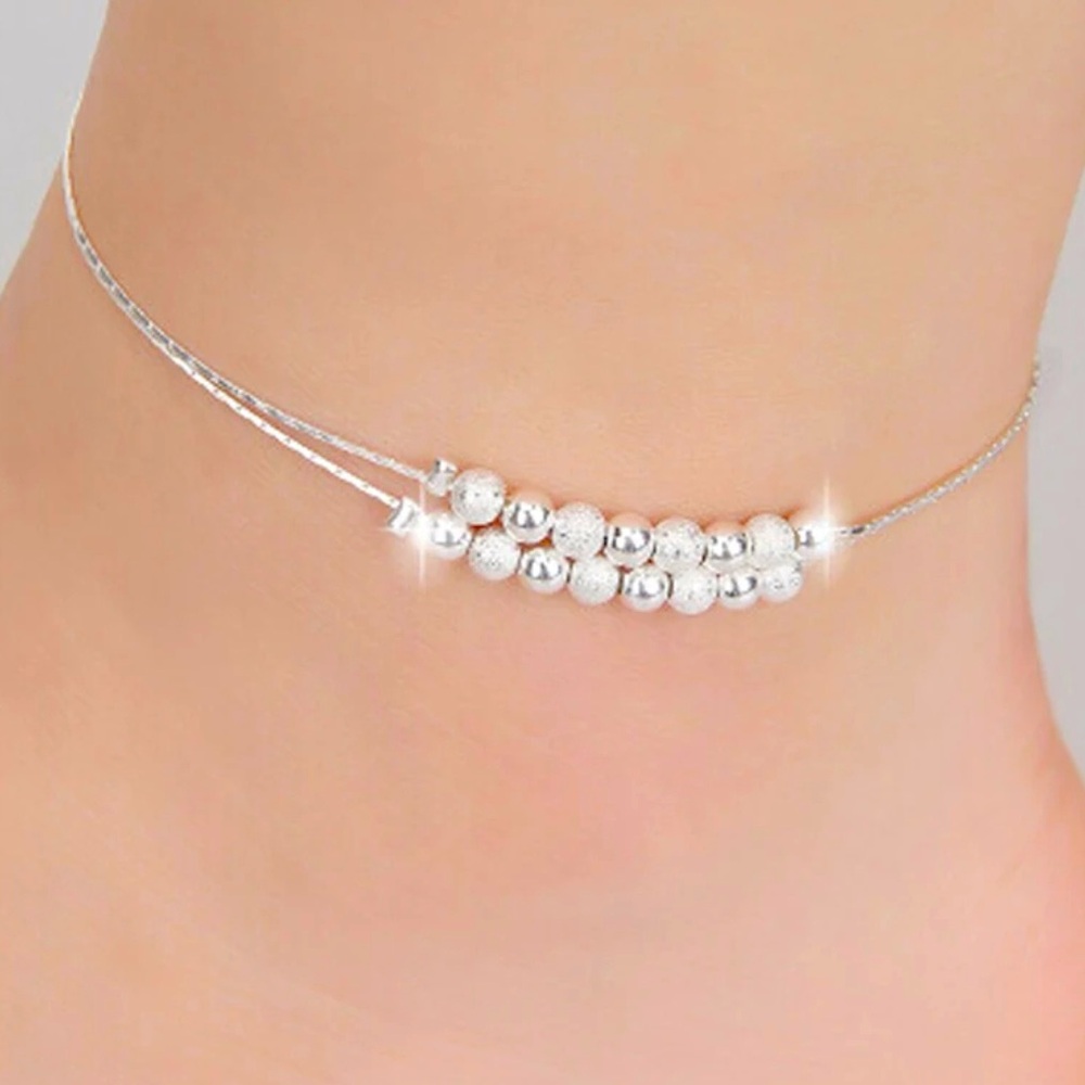 Sterling silver ankle bracelet NWTS